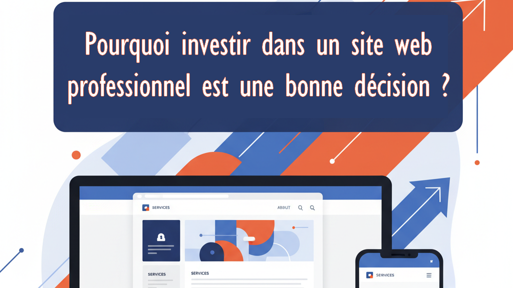 Image de l'article : Pourquoi investir dans un site web professionnel est une bonne décision